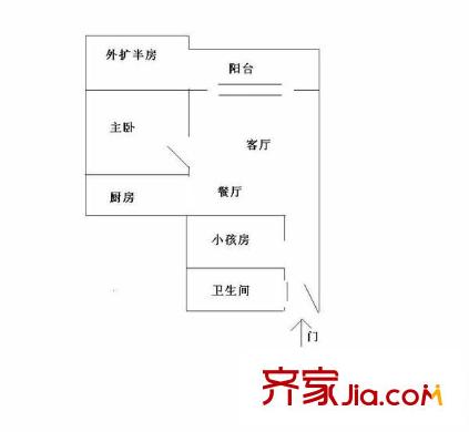 金色維也納 2室 戶型圖