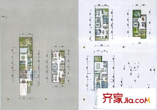 泰禾紅樹(shù)林D區(qū) 6室 戶型圖