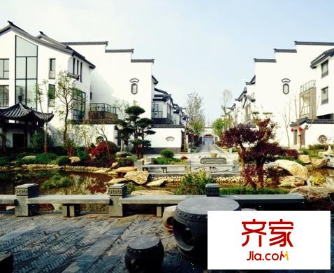 水墨清華外景圖