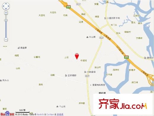 大嶼香頌交通圖