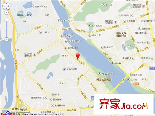 融僑觀邸交通圖