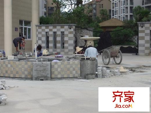 福晟錢隆學(xué)府外景圖施工（20100908）