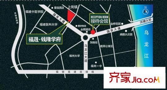 福晟錢隆學(xué)府交通圖