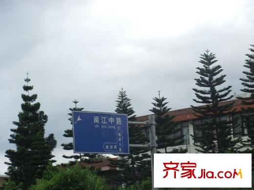 福晟錢隆學(xué)府交通圖交通指示牌