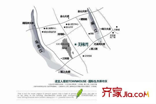 美林灣交通圖交通