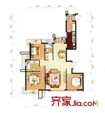 三盛國際公園長島區(qū) 戶型圖