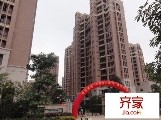 中庚香山春天外景圖 