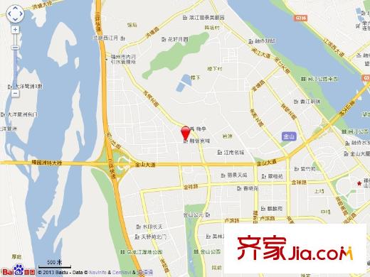 融信寬域交通圖
