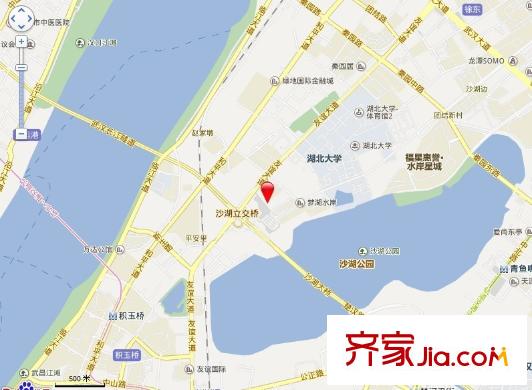 美城清芷園交通圖 