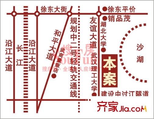 美城清芷園交通圖