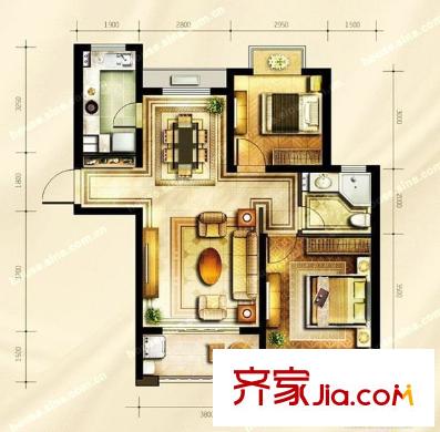 江南水都名筑 戶型圖
