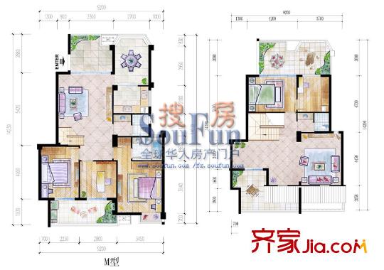 北尚 戶型圖