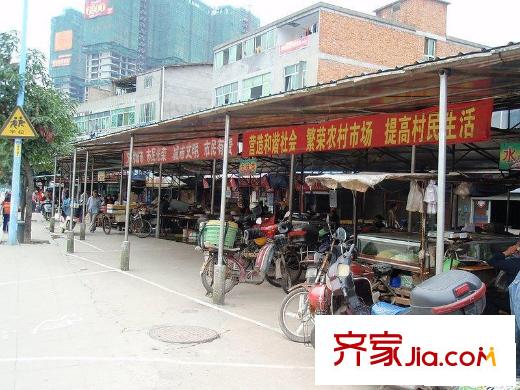 君臨香格里配套圖菜市場(chǎng)（20100513）