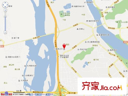 蘭庭西江月交通圖