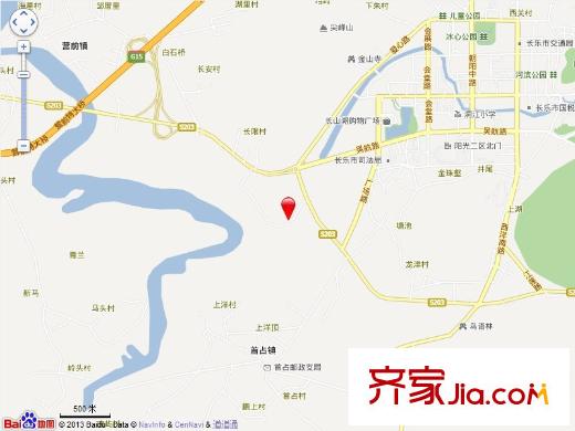 香江國(guó)際別墅交通圖