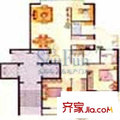 蘭庭東方墅  戶型圖