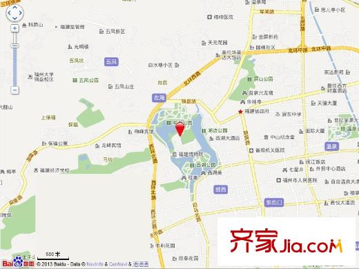 左海御園交通圖