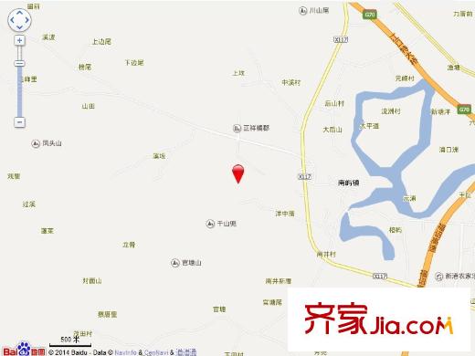 融僑觀山府交通圖
