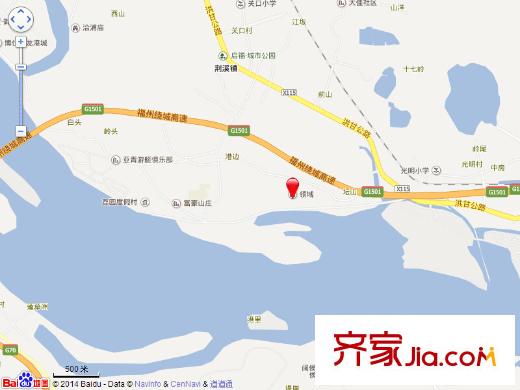 建發(fā)領域交通圖
