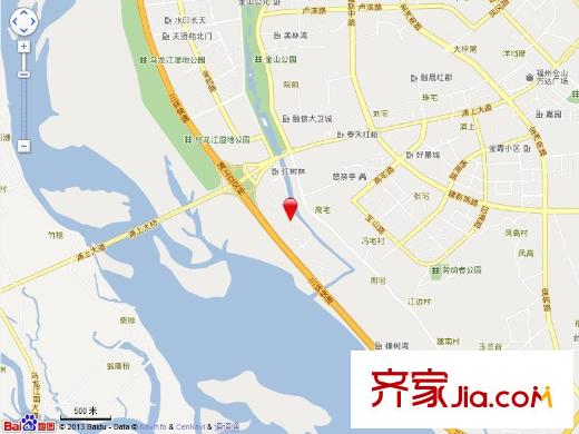 泰禾紅樹林C區(qū)交通圖