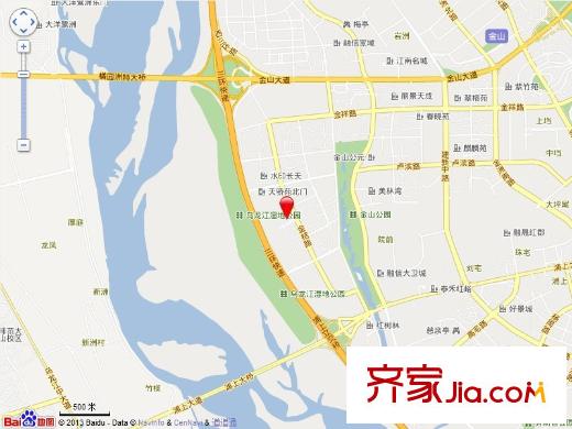 中天金海岸天驕苑交通圖