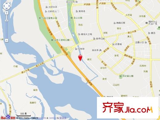 泰禾紅樹林F區(qū)交通圖