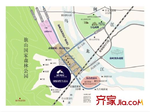 融僑?觀山府項目區(qū)位圖