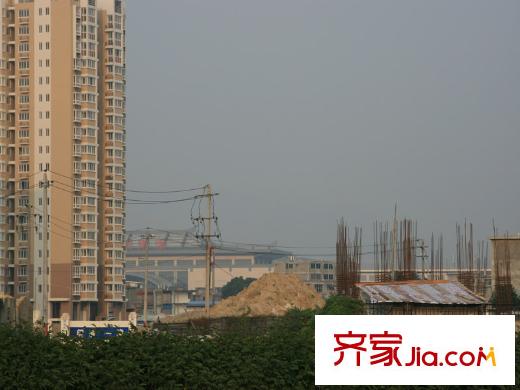 東方威尼斯在建火車南站