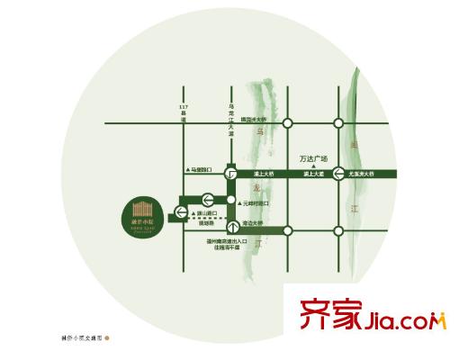 融僑小院區(qū)位圖