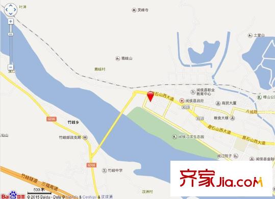 啟航?閩江1號(hào)交通坐標(biāo)圖