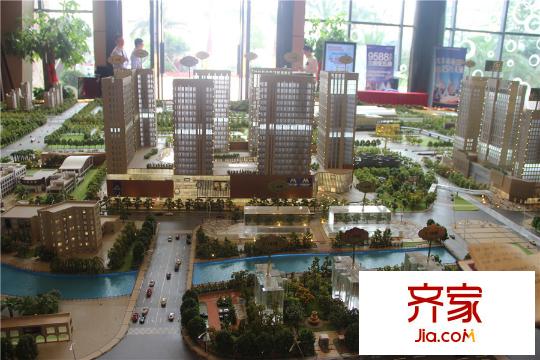 陽(yáng)光城?大都會(huì)沙盤圖1