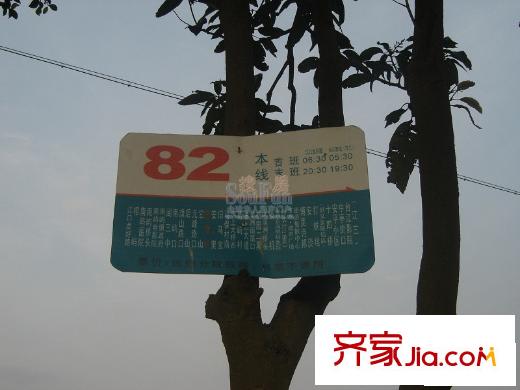 三盛托斯卡納82路公交橫堤壩站