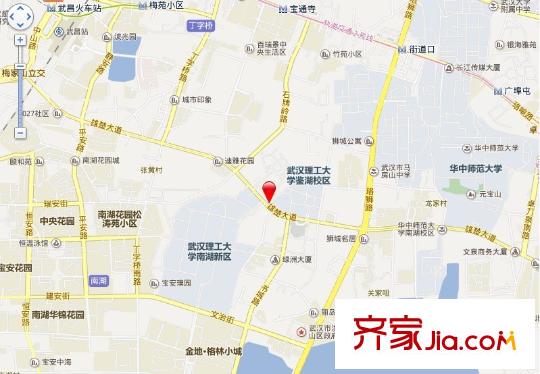 御景名門交通圖