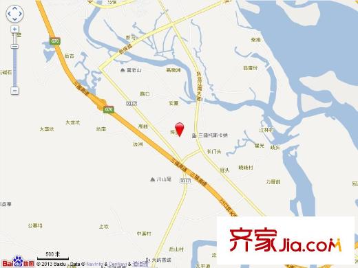 三盛托斯卡納小區(qū)交通圖