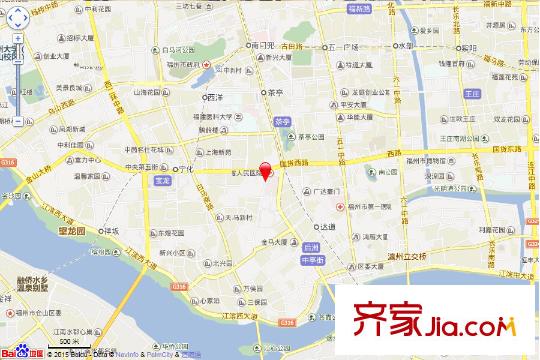 融信雙杭城交通坐標圖