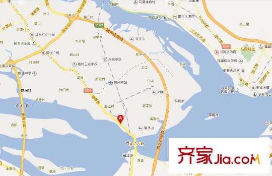 萬科金域濱江區(qū)位圖