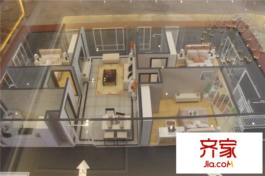中庚香山天地戶型模型