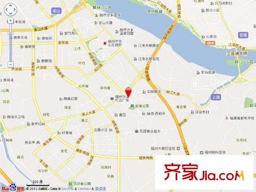 海潤尊品交通圖