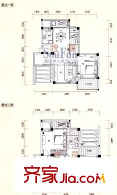 融晟紅郡戶型圖5#5F6F 02、03、04、05戶型圖 3室2廳2衛(wèi)1廚