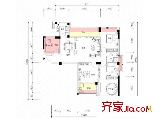 陽(yáng)光城新界 戶型圖