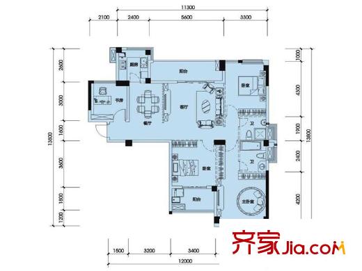 陽(yáng)光城新界 戶型圖