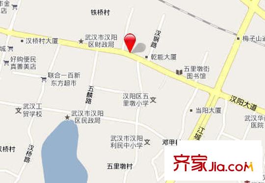 七里香苑交通圖