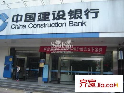 中庚城配套圖附近的銀行