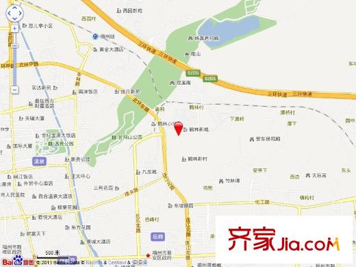 鶴林新城交通圖