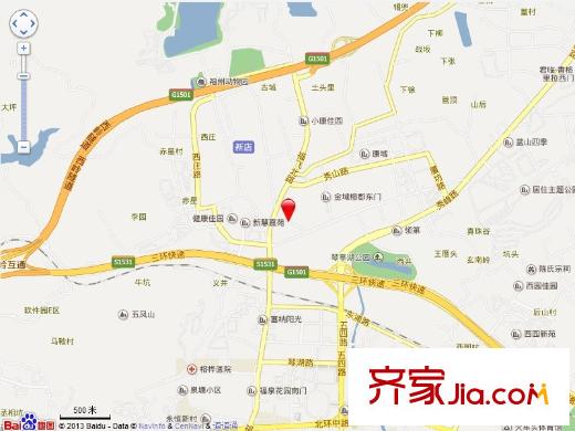 萬科金域榕郡交通圖
