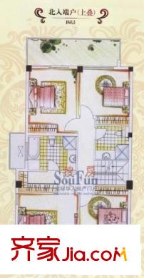 泰禾紅峪A區(qū)戶型圖泰禾紅峪 5室 戶型圖 5室2廳2衛(wèi)1廚