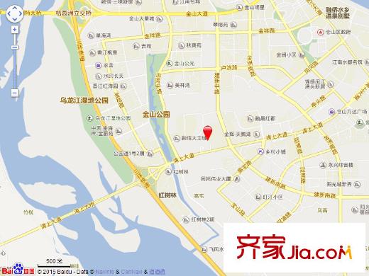泰禾紅峪A區(qū)交通圖