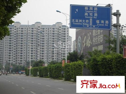 泰禾紅峪A區(qū)配套圖路標