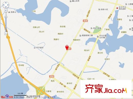 朗詩(shī)綠色街區(qū)交通圖
