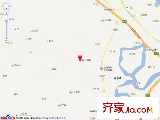 正祥橘郡交通圖